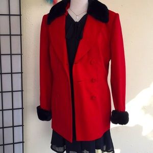 John Meyers Red Wool Jacket 🧥